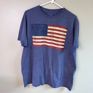 USA Unisex T-shirt - Heather Blue t-shirt